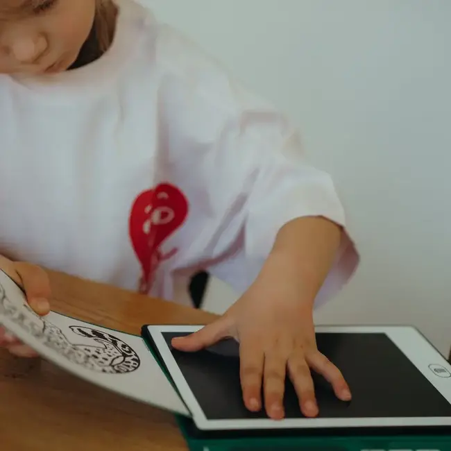 KIDYWOLF TABLETTE À DESSIN LCD KIDYDRAW-MINI - ANIMAUX DU MONDE