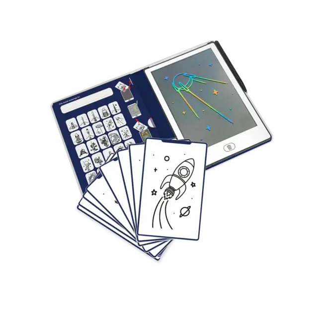 KIDYWOLF TABLETTE À DESSIN LCD KIDYDRAW-MINI - GALAXIE