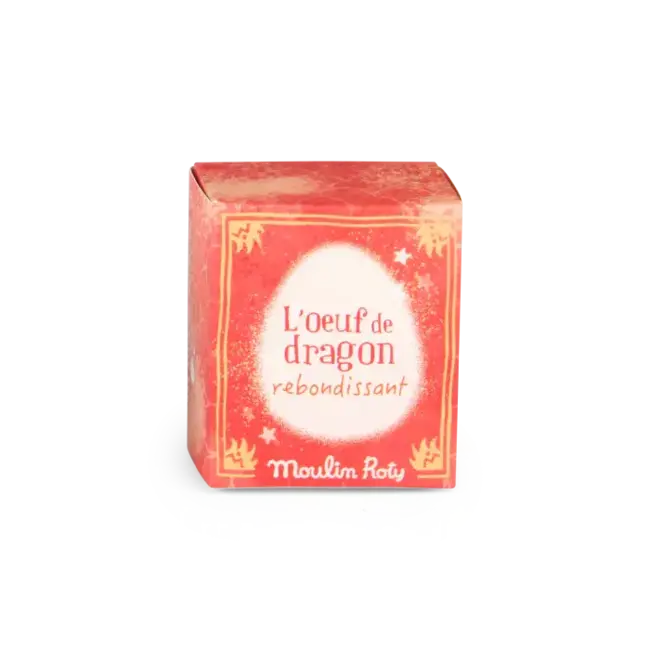 MOULIN ROTY OEUF DE DRAGON REBONDISSANT ROSE - LES PETITES MERVEILLES