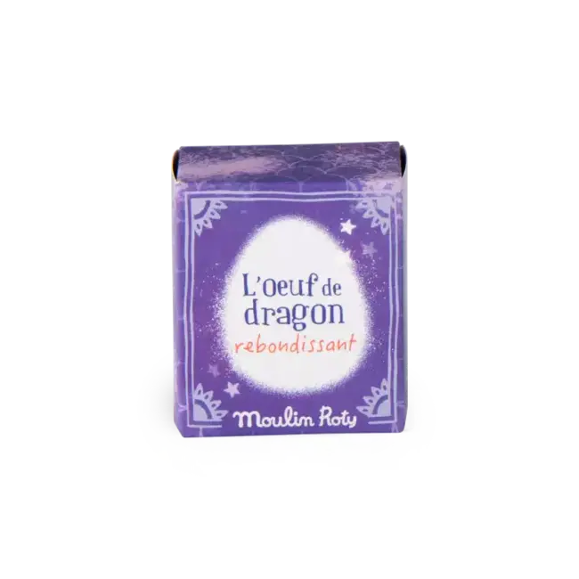 MOULIN ROTY OEUF DE DRAGON REBONDISSANT VIOLET - LES PETITES MERVEILLES