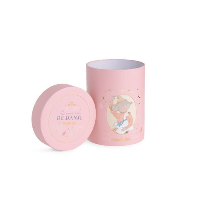 MOULIN ROTY PELUCHE BOITE CADEAU ANNA LA SOURIS 35CM - LA PETITE ÉCOLE DE DANSE