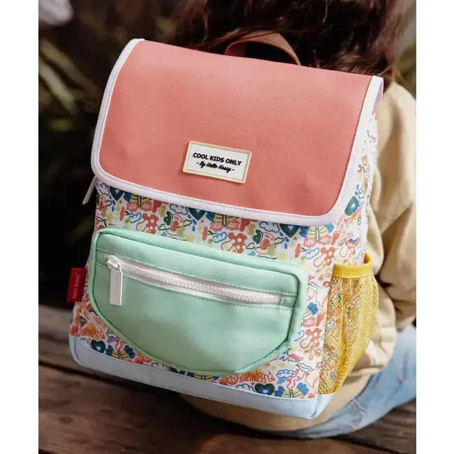 HELLO HOSSY SAC À DOS RECTANGULAIRE HELLO HOSSY HAPPINESS