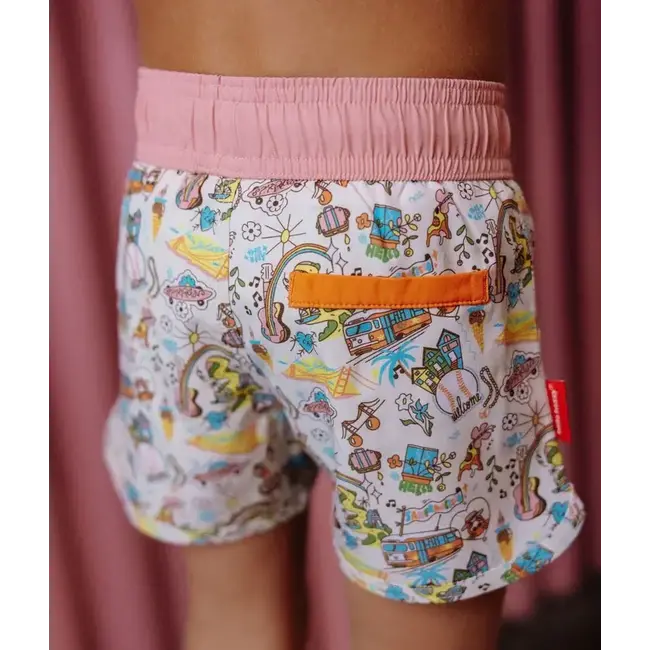 HELLO HOSSY SHORT DE BAIN - SAN FRANCISCO