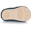 EASY PEASY CHAUSSON CUIR SOUPLE "BLUMOO / BLUBLU" LION DENIM