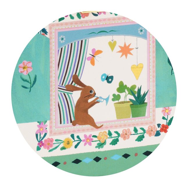 DJECO BOÎTE À MUSIQUE - ROULOTTE ENCHANTÉE "LE TEMPS DES CERISES"