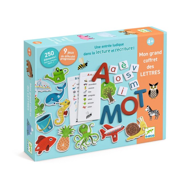 DJECO EDULUDO - MON GRAND COFFRET DES LETTRES