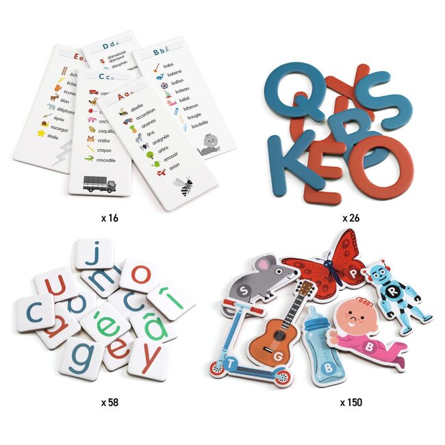 DJECO EDULUDO - MON GRAND COFFRET DES LETTRES