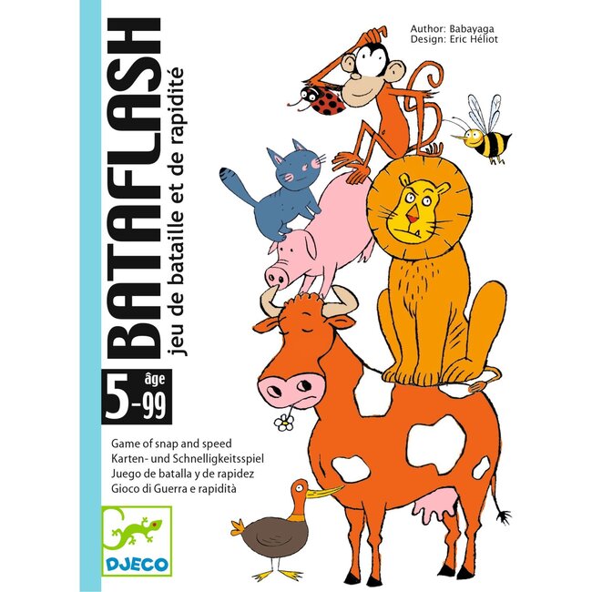 DJECO JEU DE CARTE - BATAFLASH