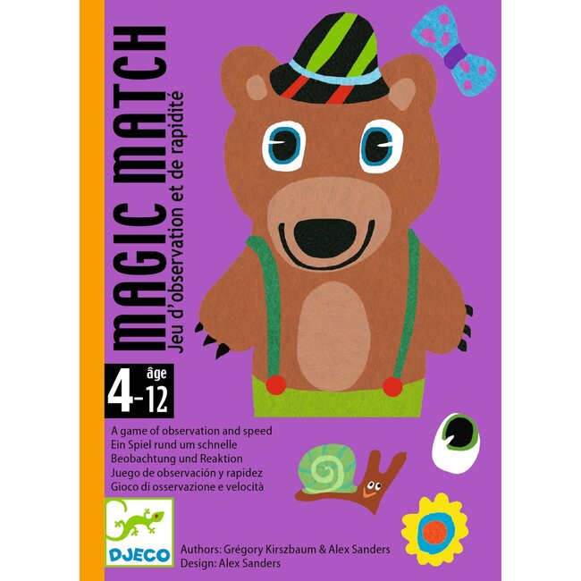 DJECO JEU DE CARTE - MAGIC MATCH