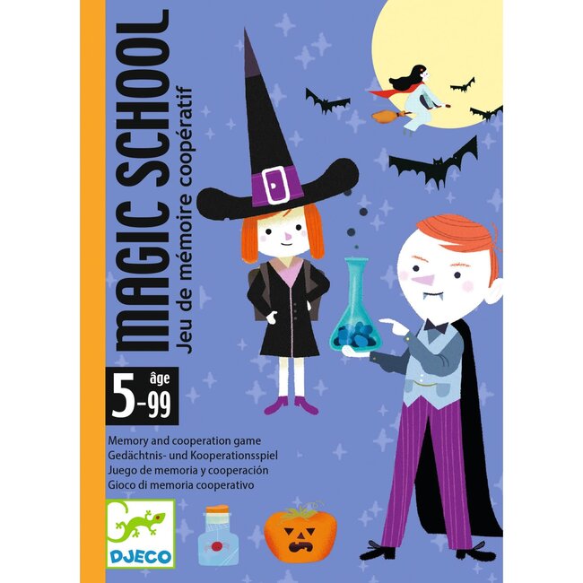DJECO JEU DE CARTE - MAGIC SCHOOL