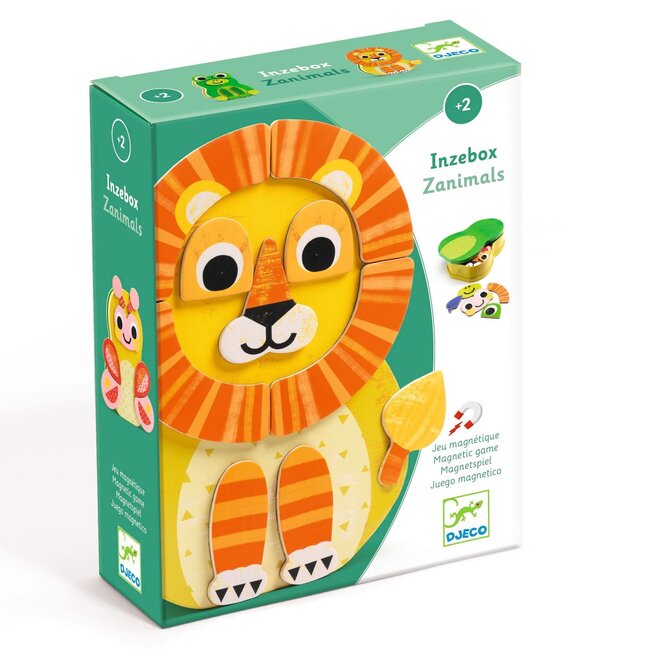 DJECO JEU MAGNETIQUE - INZEBOX ZANIMALS