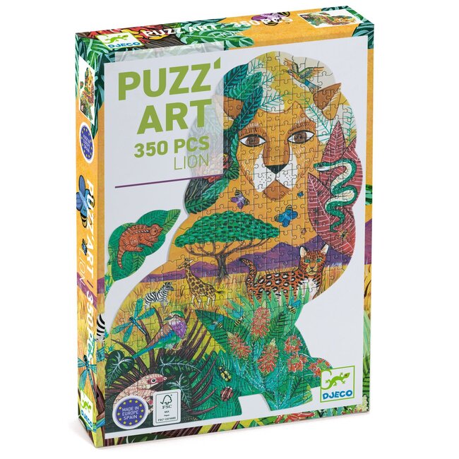 DJECO PUZZLE PUZZ'ART 350PCS - LION