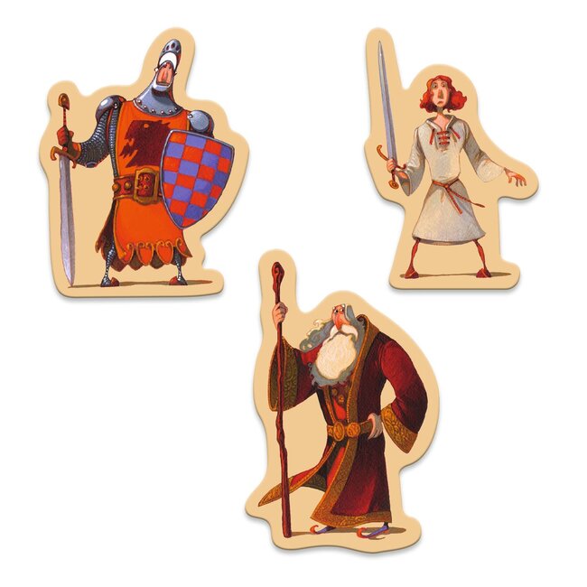 DJECO STORY PUZZLE 100PCS - LE ROI ARTHUR