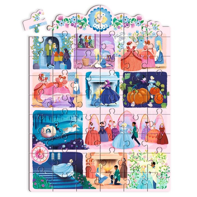 DJECO STORY PUZZLE 54PCS - CENDRILLON