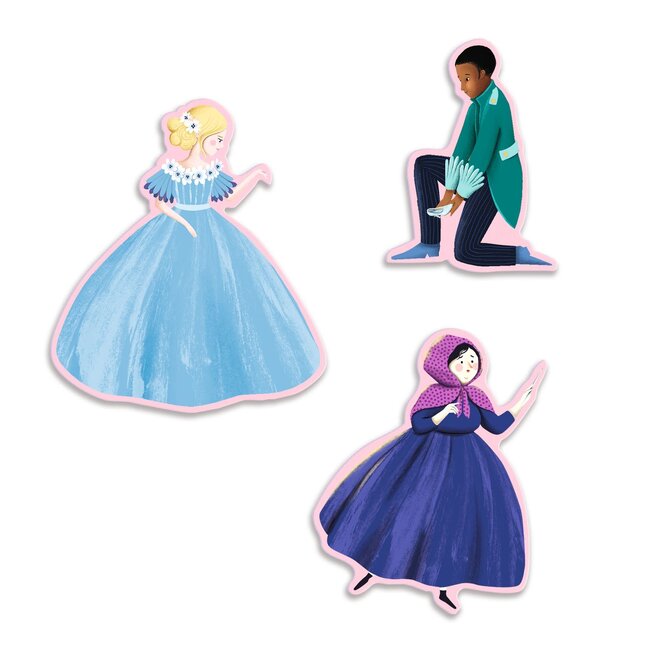 DJECO STORY PUZZLE 54PCS - CENDRILLON