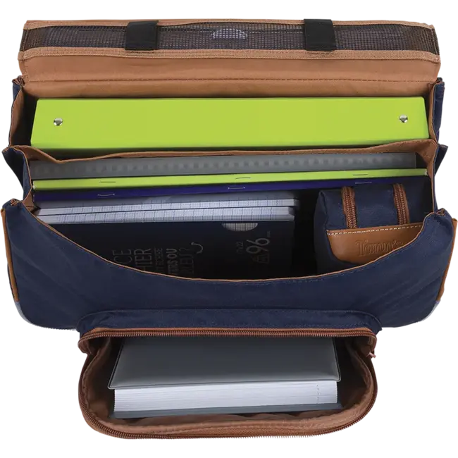 TANN'S CARTABLE TANN'S AVEC POCHE GOURDE 38CM CP/CE2 - CAMILLE