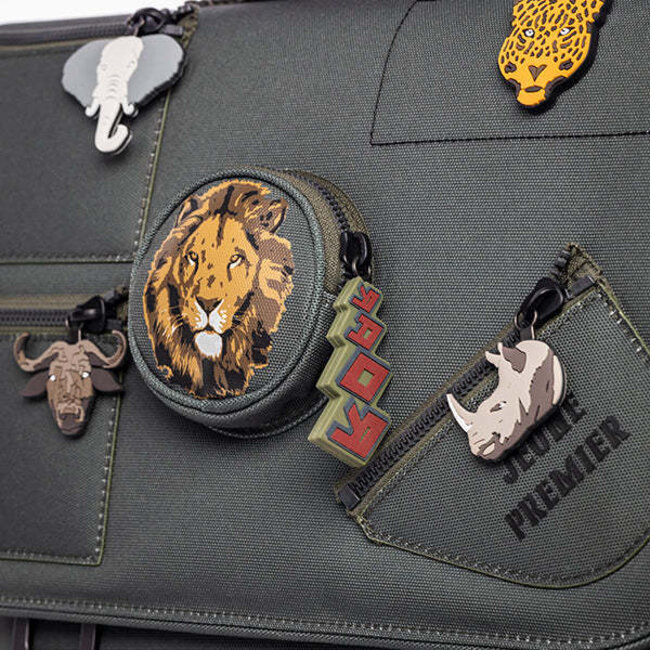 JEUNE PREMIER CARTABLE ÉLÉMENTAIRE CP-CE2 "IT MIDI" BIG FIVE KHAKI