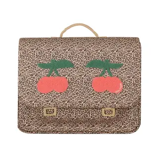 JEUNE PREMIER CARTABLE ÉLÉMENTAIRE CP-CE2 "IT MIDI" LEOPARD CHERRY