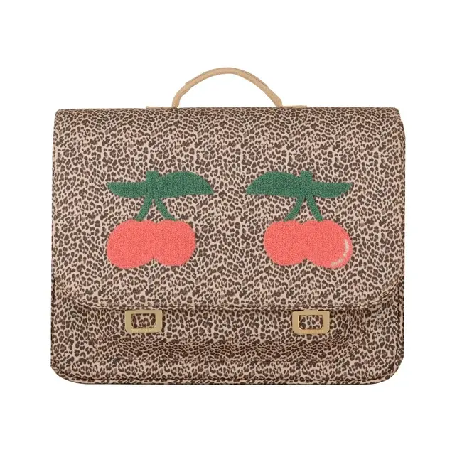 JEUNE PREMIER CARTABLE ÉLÉMENTAIRE CP-CE2 "IT MIDI" LEOPARD CHERRY