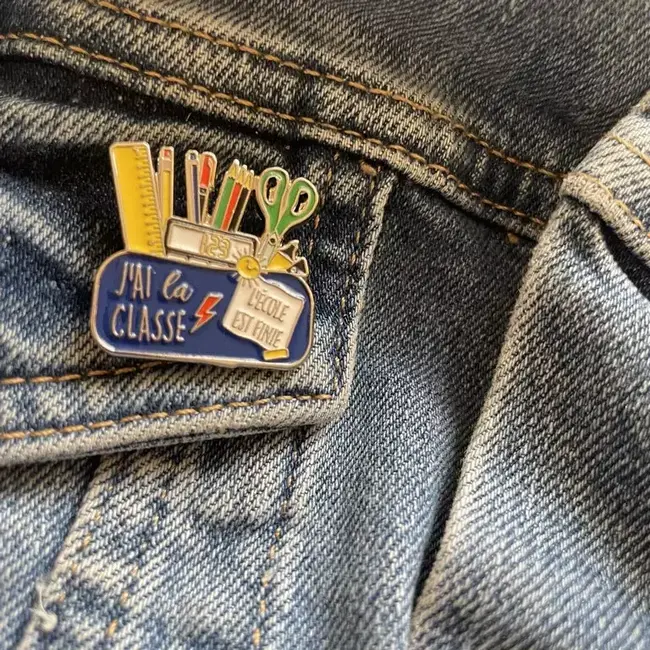 MADAME LA MOUETTE PIN'S BIJOU - J'AI LA CLASSE