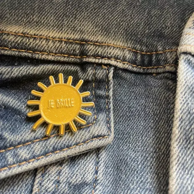 PIN'S BIJOU - SOLEIL JE BRILLE