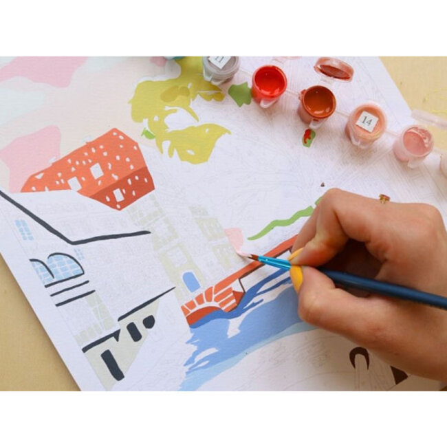 LA PETITE ÉPICERIE PEINTURE AU NUMÉRO - STRASBOURG LA PETITE FRANCE