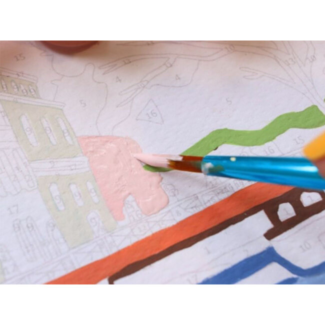 LA PETITE ÉPICERIE PEINTURE AU NUMÉRO - STRASBOURG LA PETITE FRANCE