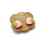 RATATAM PAIRE DE BOUCLE D'OREILLE CLIP - FRAISE ROSE