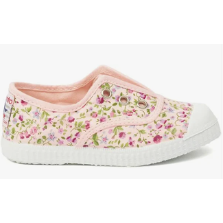 CIENTA CHAUSSURES EN TOILE ELASTIQUÉE LIBERTY VIEUX ROSE
