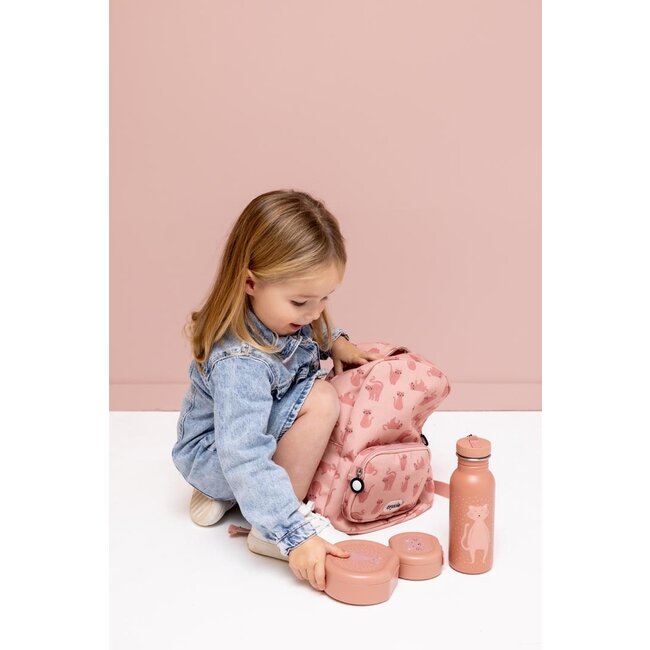 TRIXIE 2 BOITES À GOUTER AVEC CLIP - MME CHAT