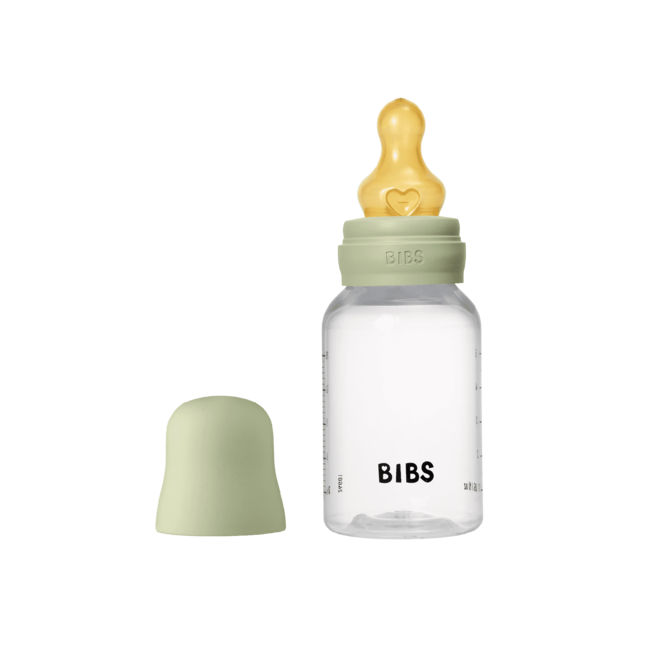 BIBS BIBERON BIBS EN VERRE 150ML - VERT SAUGE