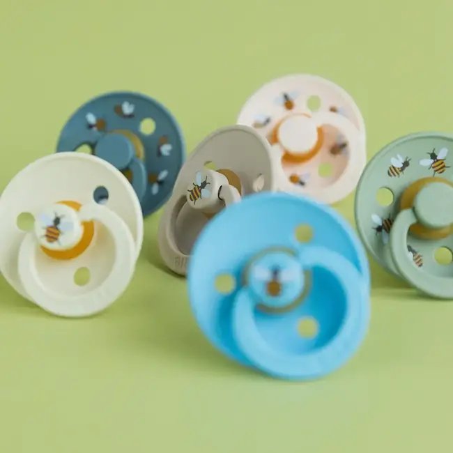 BIBS PACK 2 TÉTINES BIBS URBAN GARDEN - BUMBLEBEE MUSHROOM/SAGE