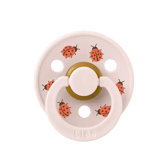BIBS TÉTINE BIBS URBAN GARDEN - LADYBUG PETAL