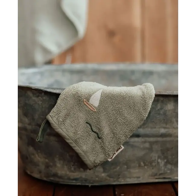 DEAR APRIL GANTS DE TOILETTE DEAR APRIL PAW - SAILBOATS