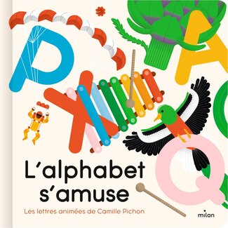MILAN LIVRE ANIMÉ MILAN - L'ALPHABET S'AMUSE