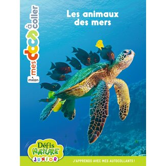 MILAN MES DOCS À COLLER - DEFIS NATURE - LES ANIMAUX DES MERS