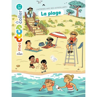 MILAN MES DOCS À COLLER - LA PLAGE