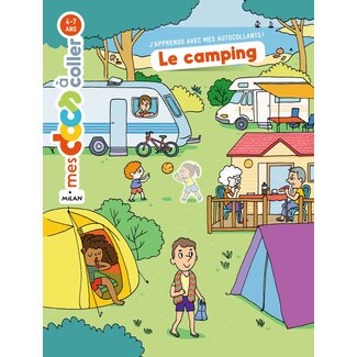 MILAN MES DOCS À COLLER - LE CAMPING