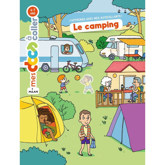 MILAN MES DOCS À COLLER - LE CAMPING