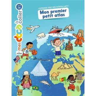 MILAN MES DOCS À COLLER - MON PREMIER PETIT ATLAS