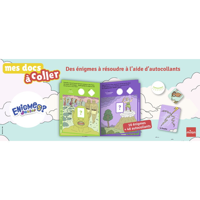 MILAN MES DOCS À COLLER - LES CRÉATURES LÉGENDAIRES