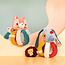 LILLIPUTIENS HOCHET A POIGNÉES - CHAT JEANNE