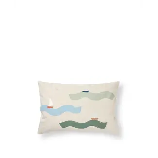DEAR APRIL COUSSIN BRODÉ DEAR APRIL CINNA - BIG WAVES
