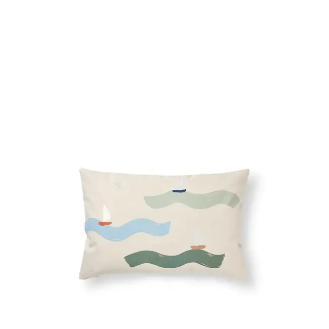 DEAR APRIL COUSSIN BRODÉ DEAR APRIL CINNA - BIG WAVES