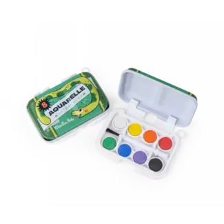 MOULIN ROTY MINI PALETTE AQUARELLE VERT - LES PETITES MERVEILLES