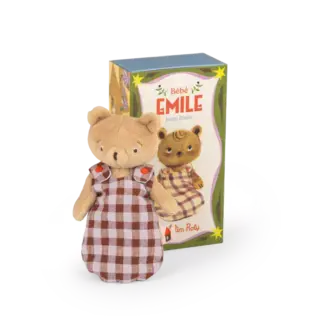 MOULIN ROTY POUPÉE ARTICULÉE BÉBÉ EMILE LE PETIT OURS - LES MINOUCHKAS