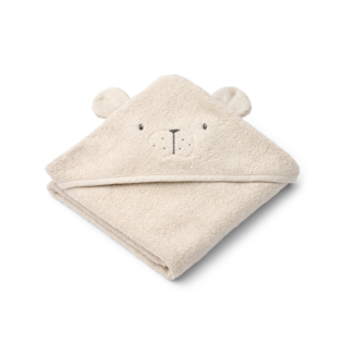 LIEWOOD CAPE DE BAIN BÉBÉ "ALBERT" OURS POLAIRE SANDY