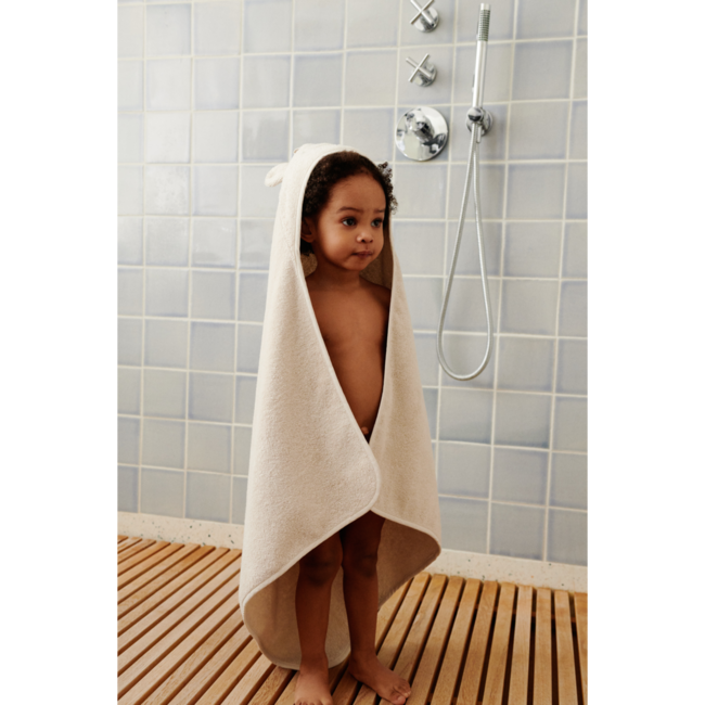 LIEWOOD CAPE DE BAIN BÉBÉ "ALBERT" OURS POLAIRE SANDY