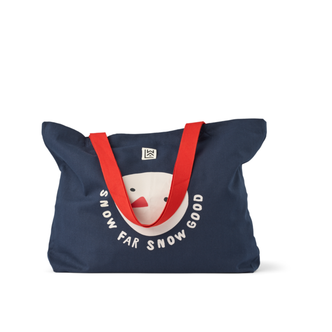 LIEWOOD GRAND TOTE BAG - SNOW FAR SNOW GOOD