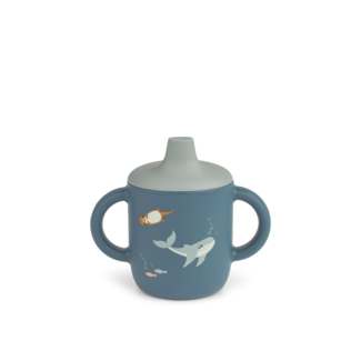 LIEWOOD TASSE SILICONE AVEC BEC "NEIL" ARCTIC SEA OCEAN VIEW